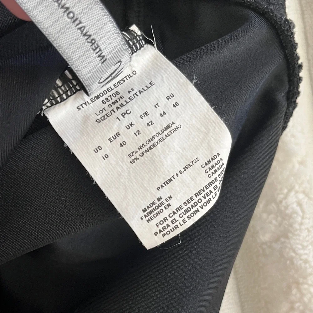 2 Day Sale! INC International Concepts Black One Piece Swimsuit! - Picture 6 of 6